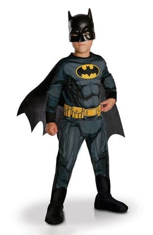 Deguisement - Batman - Batman Noir Et Jaune - Taille Xl (8-10 Ans)